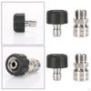 2pcs High Pressure Washer Adapter Convert M22 To 3/8-inch Cleaning Replacement Car