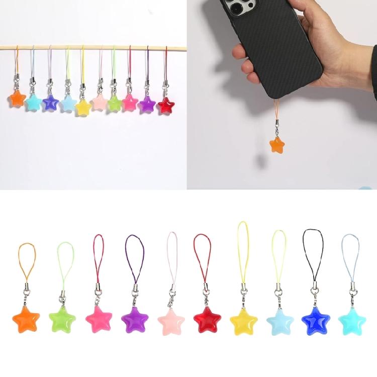 Jewelry Making Tassels Crystal Beads Star Pendant for Bracelets Keychain Crafts