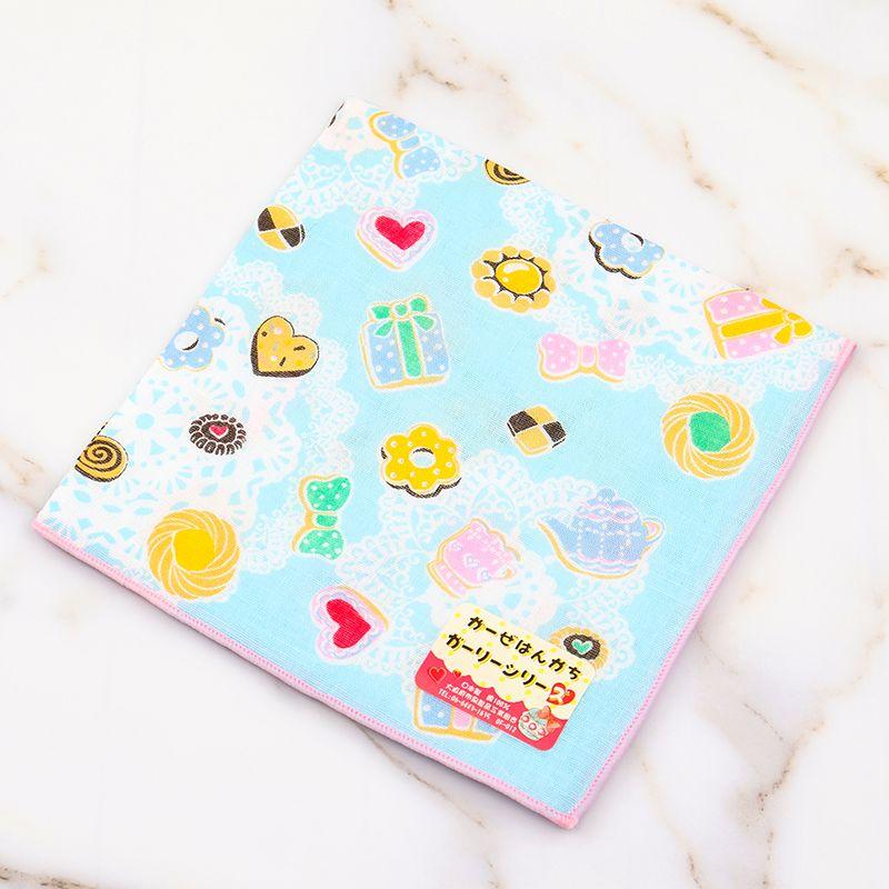 

Сделано в Японии Импорт Детский Маленький Носовой Платок Чистый Хлопок Влаговпитывающий Быстросохнущий Двухслойная Марля Мягкий Удобный Детсадовский Носовой Платок Light blue style