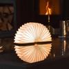 with Detachable Hand Strip Wooden Flip Night Light 2 Colors Lights Led Table Lamp  Birthday Gift