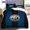 FC Internazionale Milano Vzorované povlečení Domácí dekorace Narozeninový dárek (1 * povlak na přikrývku + 2 * povlak na polštář, bez výplně)