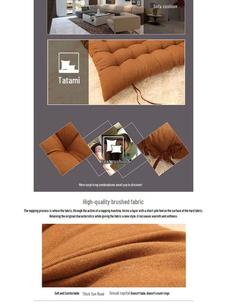 Autumn Winter Double-Sided Recliner & Rocking Chair Cushion