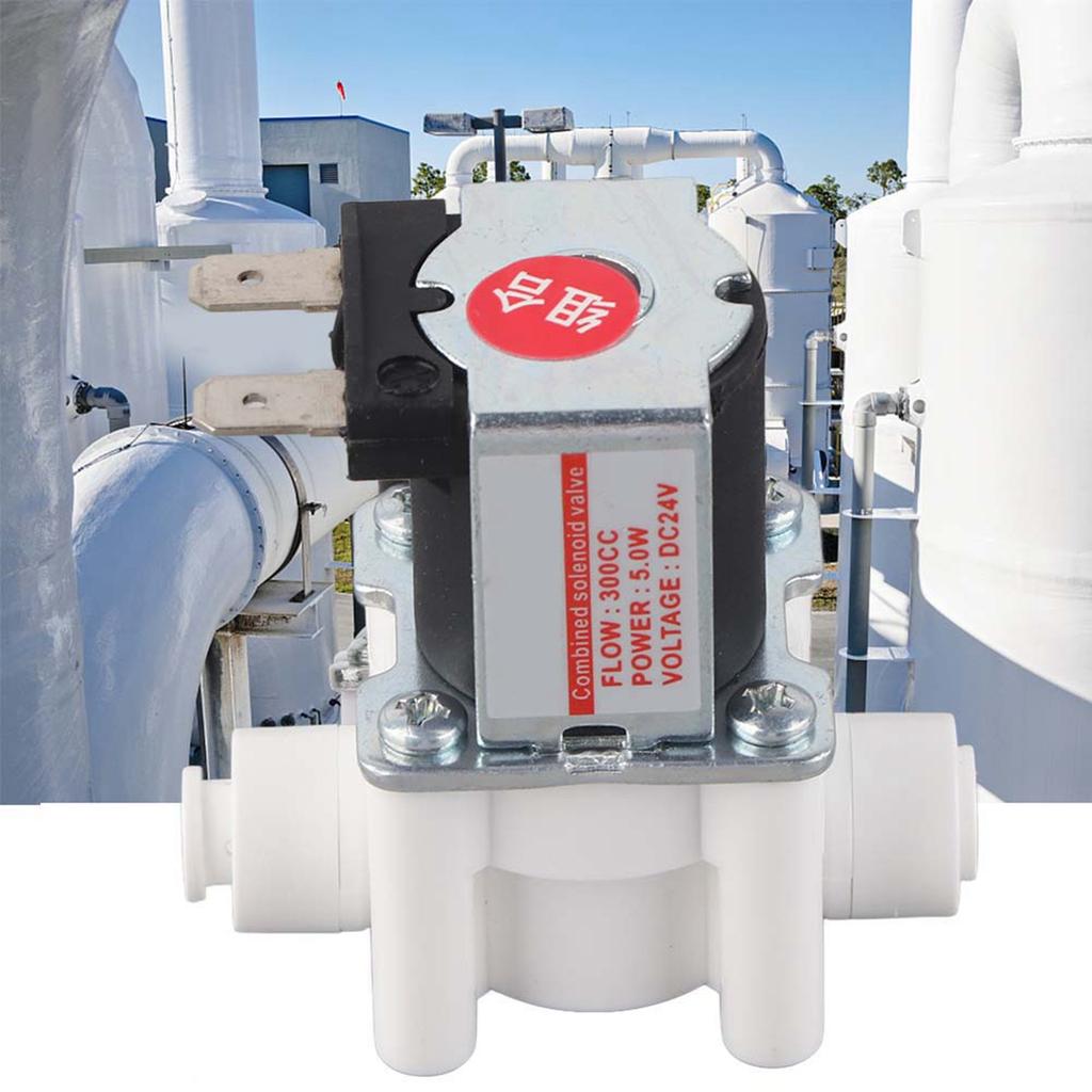 24V Normally Closed Type 300cc Waste Water Solenoid Valve for Water Purifier