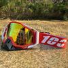 Hot 100 Motorcycle Glasses Goggles Motocross Goggles Helmet MX Moto Dirt Bike ATV Ski Outdoor Sports Glass Scooter Googles Mask