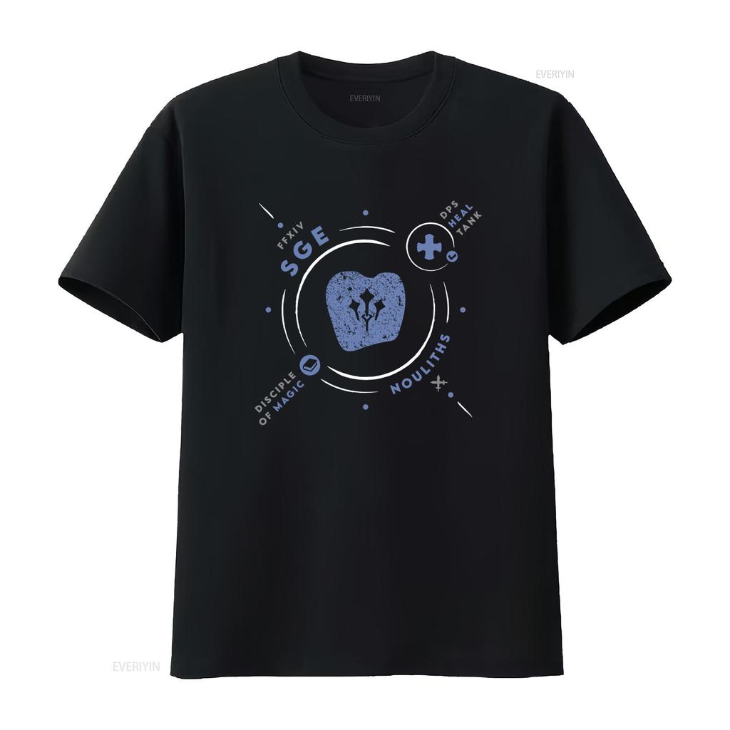Sge Life Ffxiv Inspired Sage Healer Job Ff14 Mmo Gamer T Shirt For vintage Washed homme Stylish fashion graphic Stretched