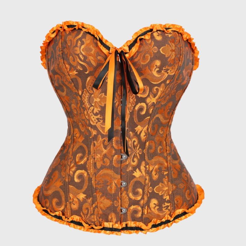 Vintage Retro Soudní Styl Šněrovací Stahovací Přiléhavý Korzet Bustier Tvarující Top Pro Ženy