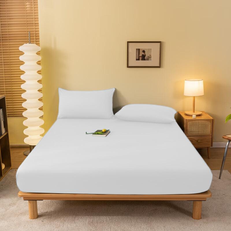 Einzelbett Spannbettlaken Ultraweich Bequemer Bettbezug Tiefe Tasche Bettlaken Staubdicht Sofabezug Matratzenschoner