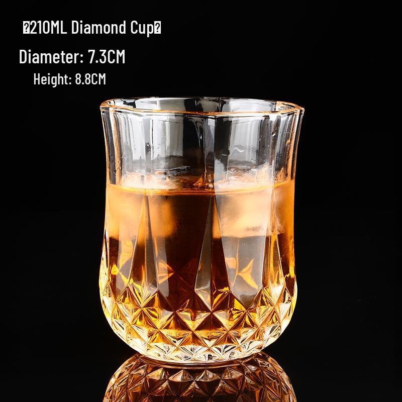 HANDUNYOU Diamond Whiskey Glass