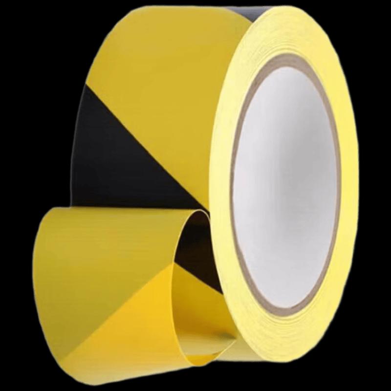 UKGF Yellow-Black Warning Tape