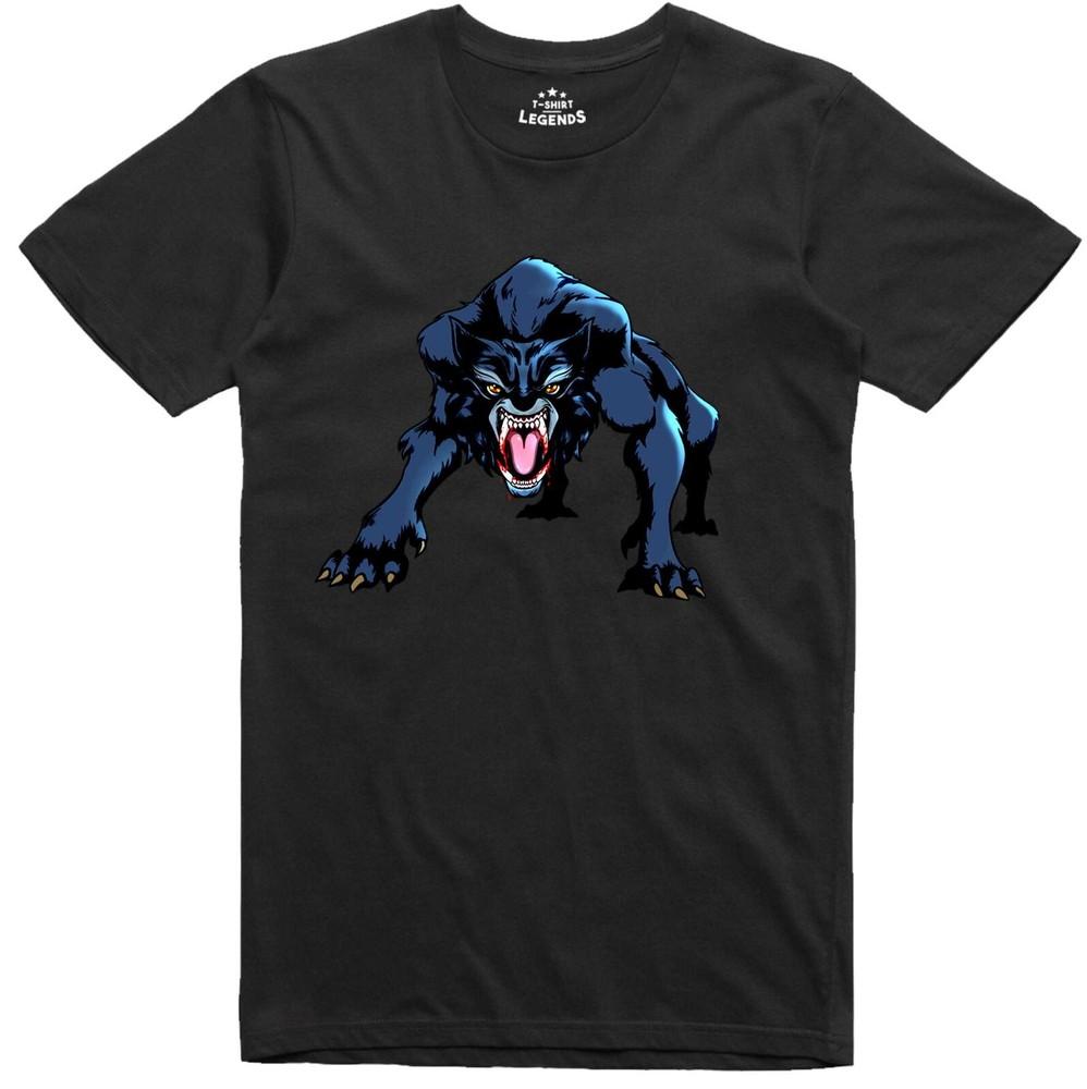 Werewolf Mens T Shirt Horror B Movie lycanthropy Tee