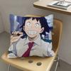 1pc Cartoon Character Hanta Sero Cute Pillow Case Fashion Square Pillowcase Bedroom Sofa Room Ins Decoration Leisure