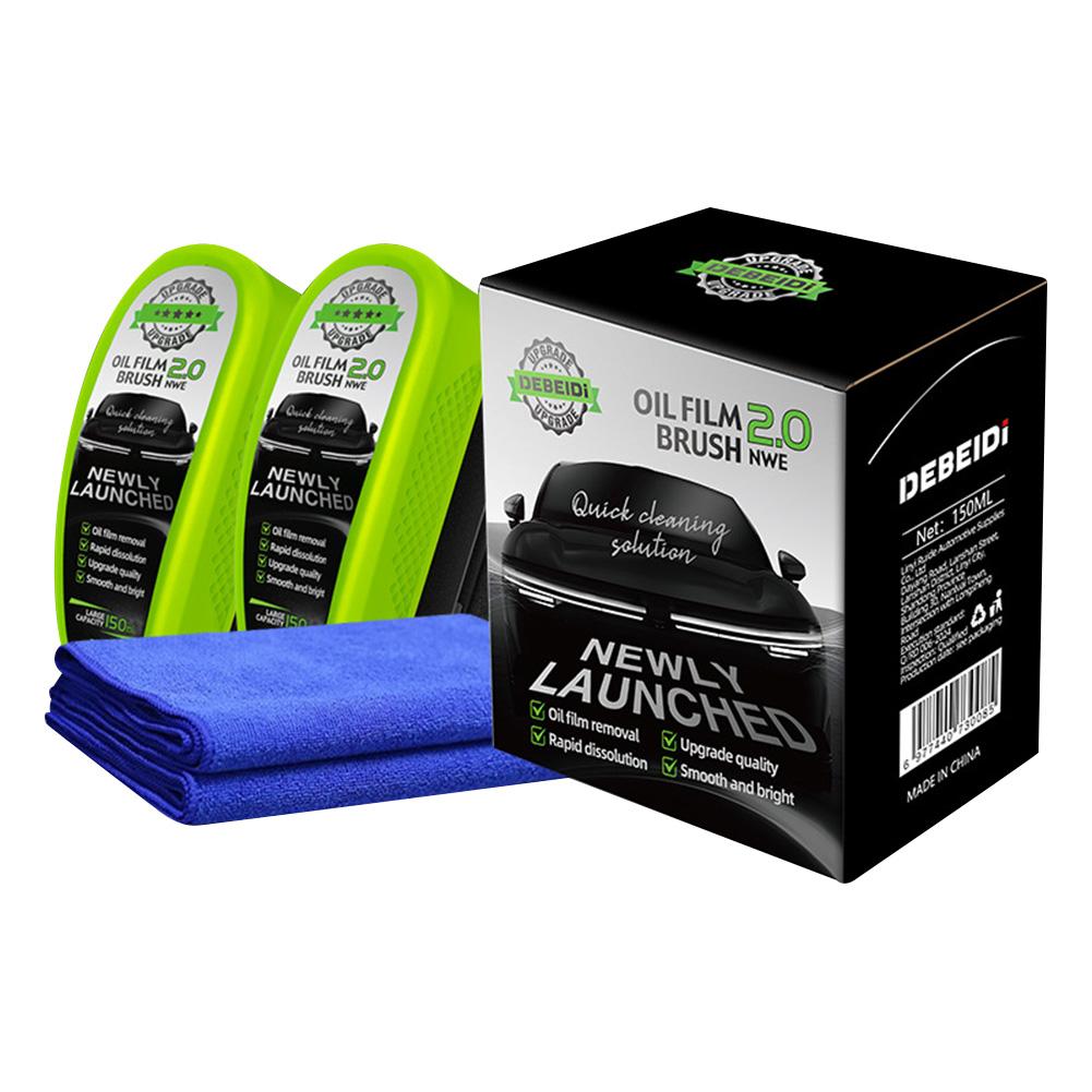 

Clear Vision Glass Cleaner Anti-Fog Car Windshield Cleaner Tool Waterproof Universal Cleaning Wipe Board Glass Oil Film Remover