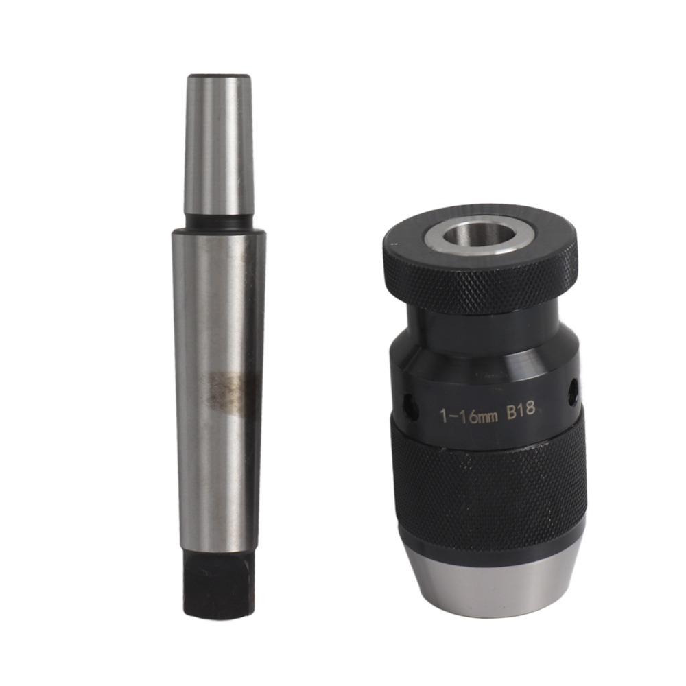 MT3-B18 Taper Arbor Lathe Chuck 1-16mm Capacity Drill Press Chuck  Drilling Machines