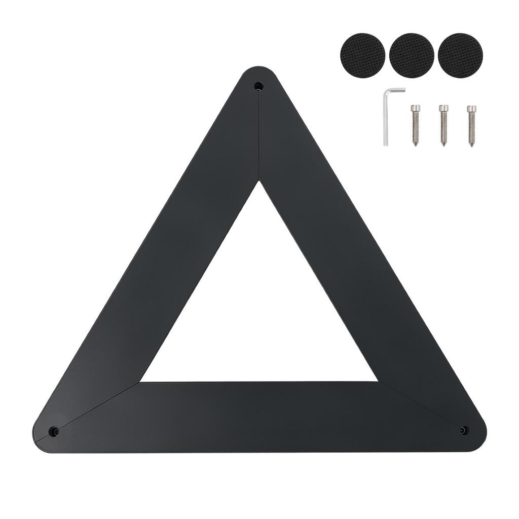 Triangle Hockey Passer, Heavy-Duty Multi-Angle Rebounder, Hockey Passing Aid, Passing & Stick Handling Trainer, Off-Ice & On-Ice Portable Equipment,