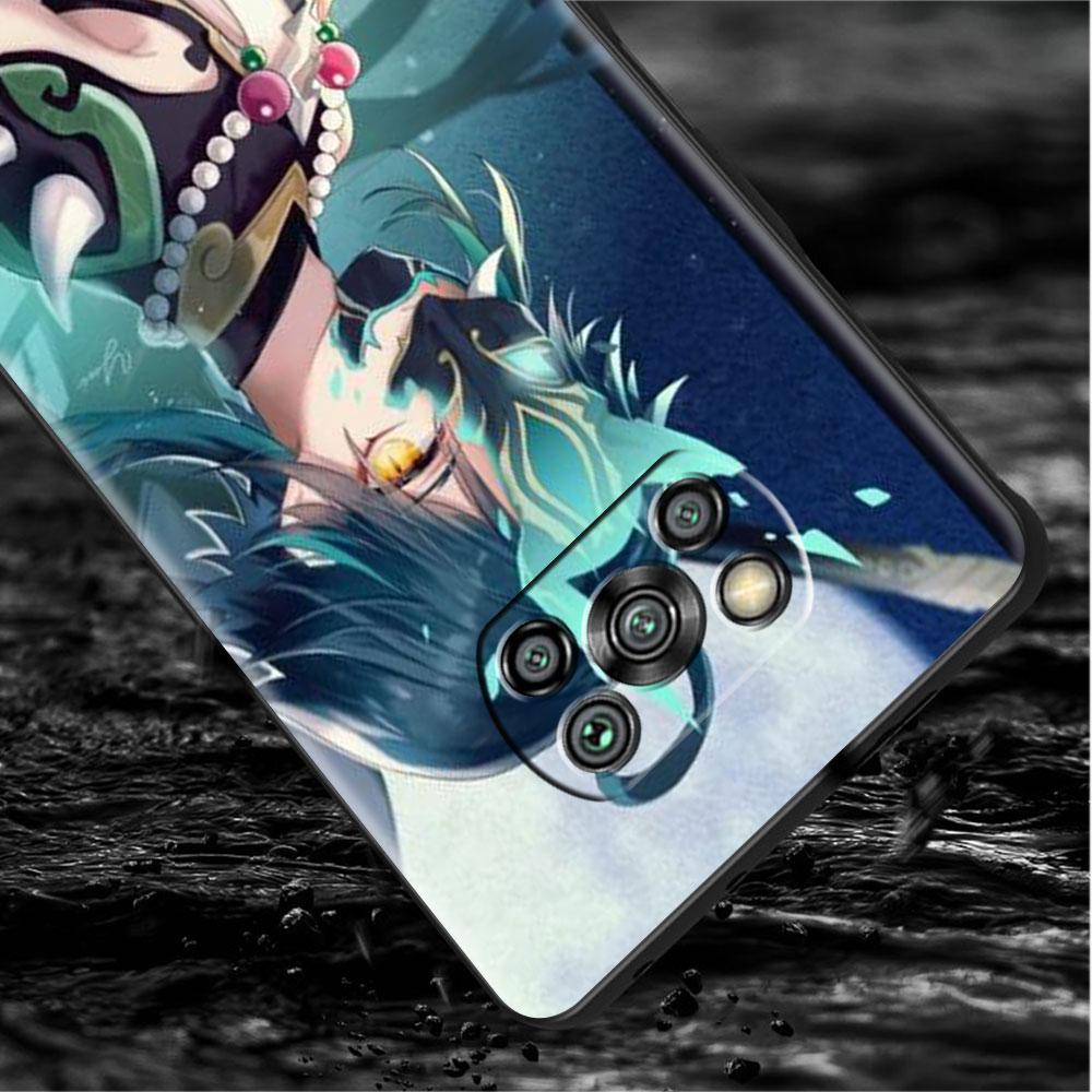 Hülle für Xiaomi Mi Poco X3 NFC X4 Pro F3 F4 GT M4 M3 F1 C40 11 Lite 11T Weiche Silikon Funda Handyhülle Genshin Impact Spiel Capa