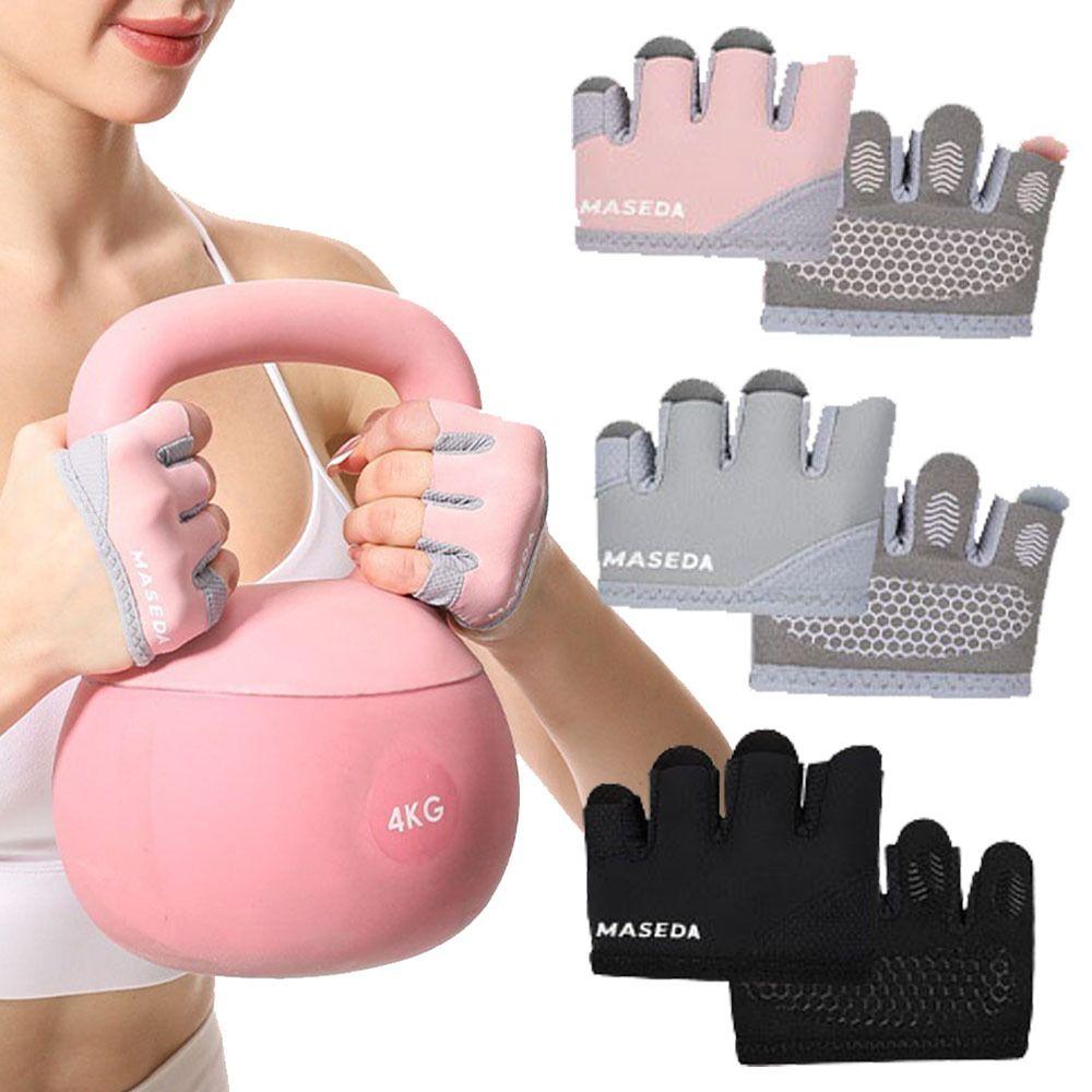 Gants de Sport à Quatre Doigts Gants Légers à Demi-doigts Gants Durables pour l'Entraînement Unisexes