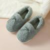 Women's Soft Sole Furry Cotton Slippers – Perfect for Postpartum, Autumn and Winter Comfort at Home.