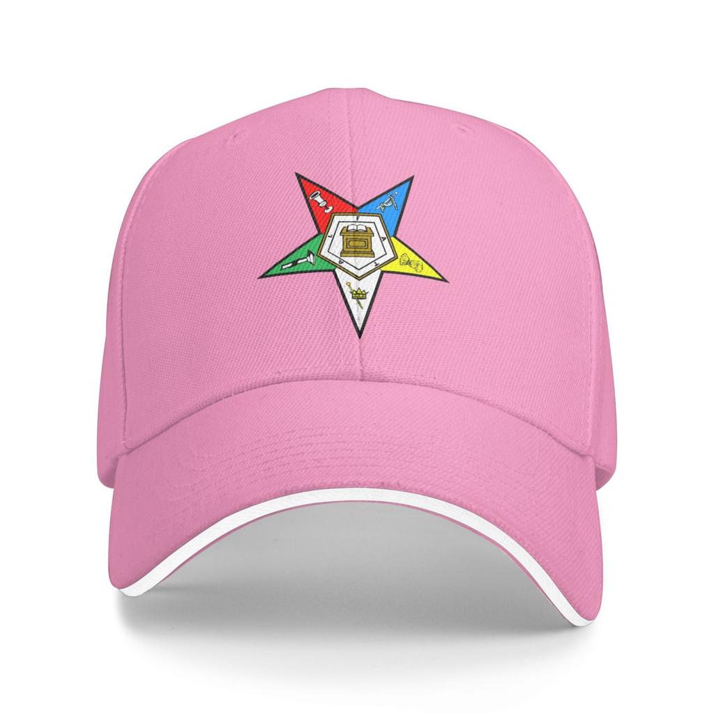 Order of The Eastern Star Baseball Caps Hip Hop Sandwich Cap Men Women Adjustable Outdoor Sport Hat