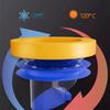 Toilet Flange Sealing Rings Toilet Bowl Gasket Flange Rings with Backflow Prevention Valves Bathroom Parts Easily Use