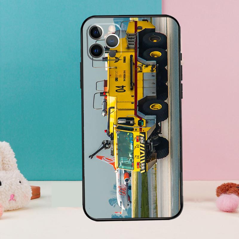 Fire Truck Phone Case For iPhone 17 Air 16 15 14 13 12 11 Pro Max 12 13 mini 15 16 Plus 16e Cover Coque