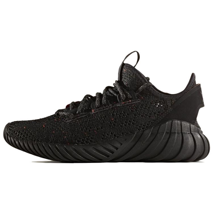

Adidas Originals Tubular Doom Sock Slip Resistant Abrasion Resistant Low top Sports Casual Shoes Black BZ0330 38