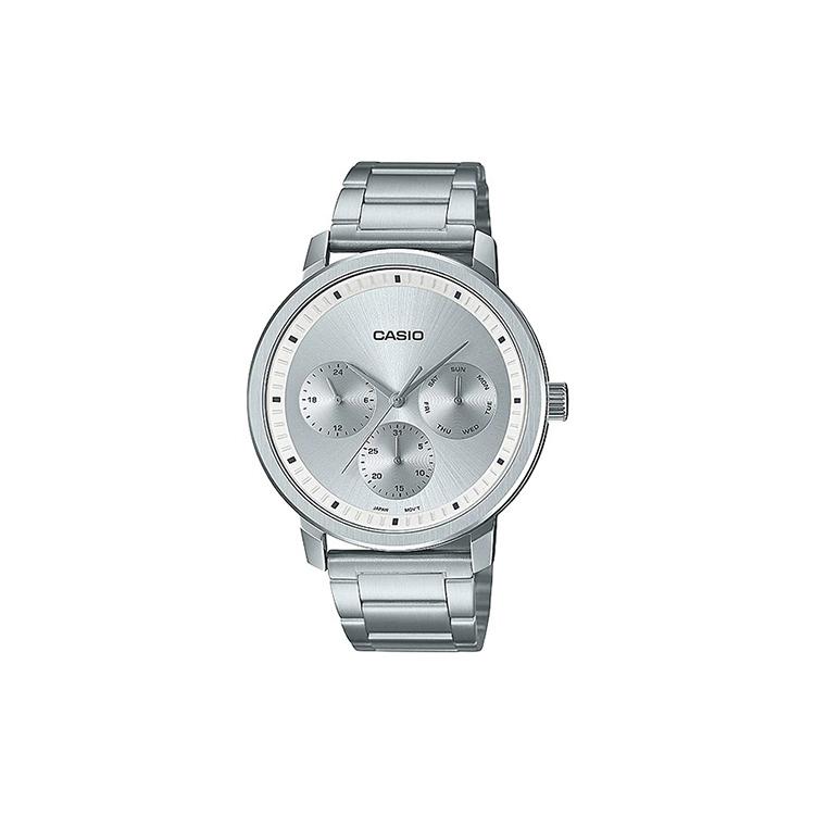 CASIO Men Standard Series Silver Watch MTP-B305D-7EV MTP-B305D-7EV Silver Dial