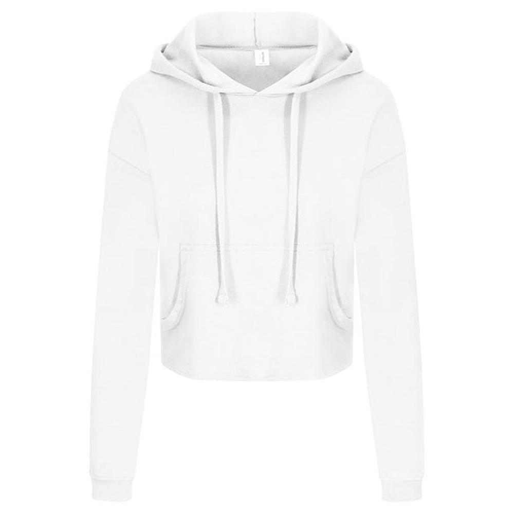 Awdis Womens/Ladies Cropped Hoodie