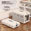 Foldable Pet Airline Carrier for Cats & Small Dogs - Alice Model