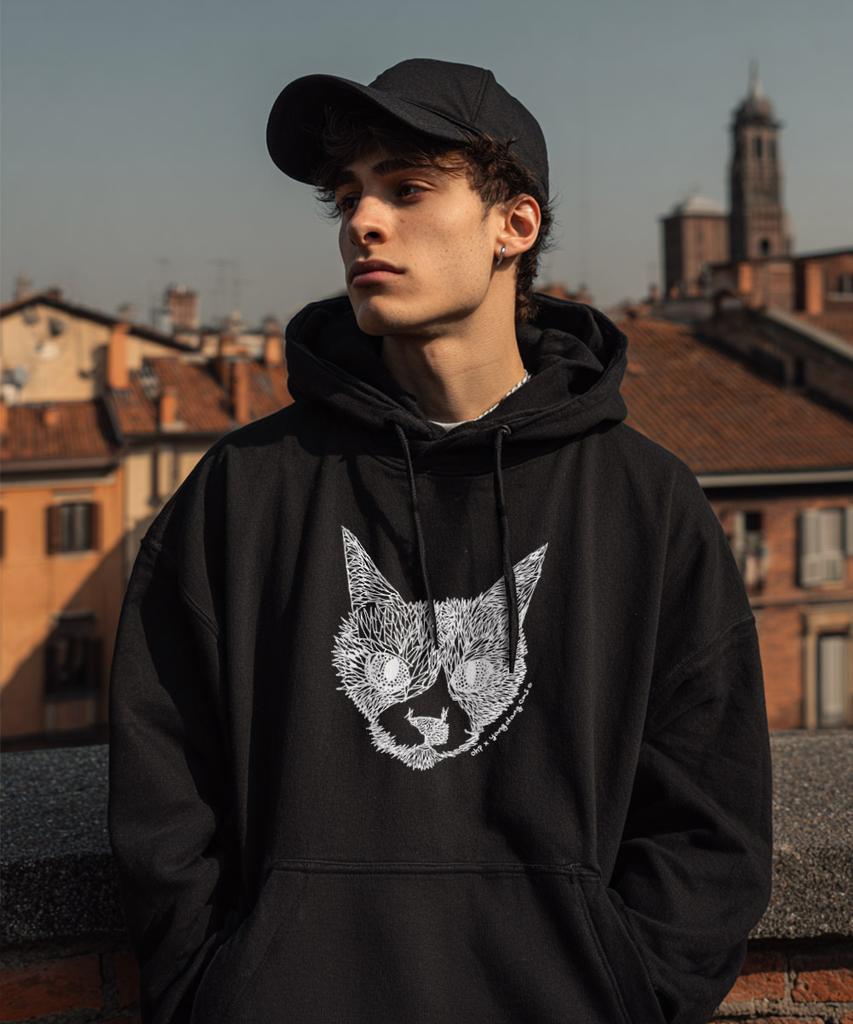Ohp X Yangcso Catline Fleece Hoodie
