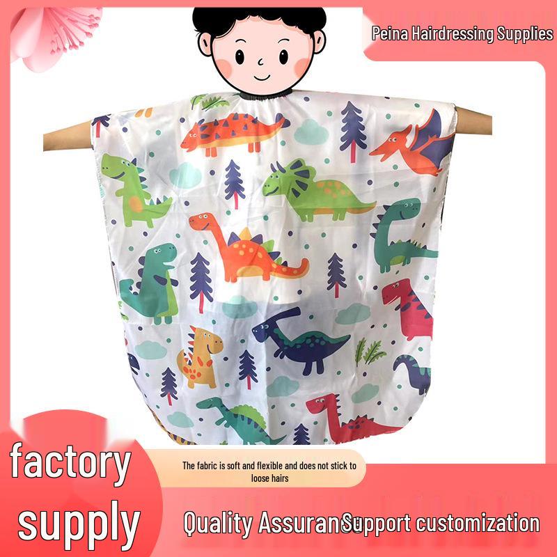 Children's Cartoon Hair Cutting Cape | Universal Barber Shop Cape for Kids