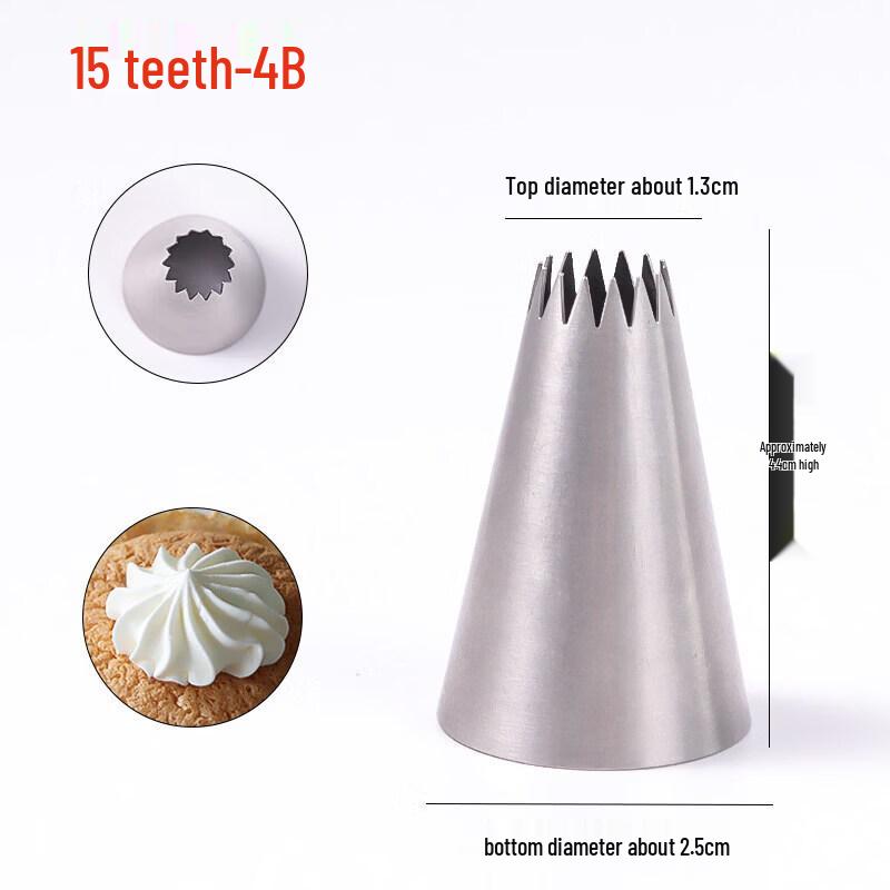Qiwai Stainless Steel Piping Nozzle Set
