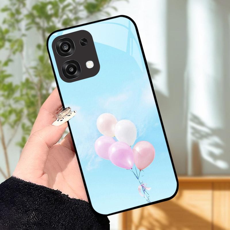 For OPPO F31 5G Case A6 Pro CPH2781 CPH2799 Luxury Tempered Glass Phone Case For OPPO A 6 Pro A6Pro Anti Fall Cover Shell Fundas