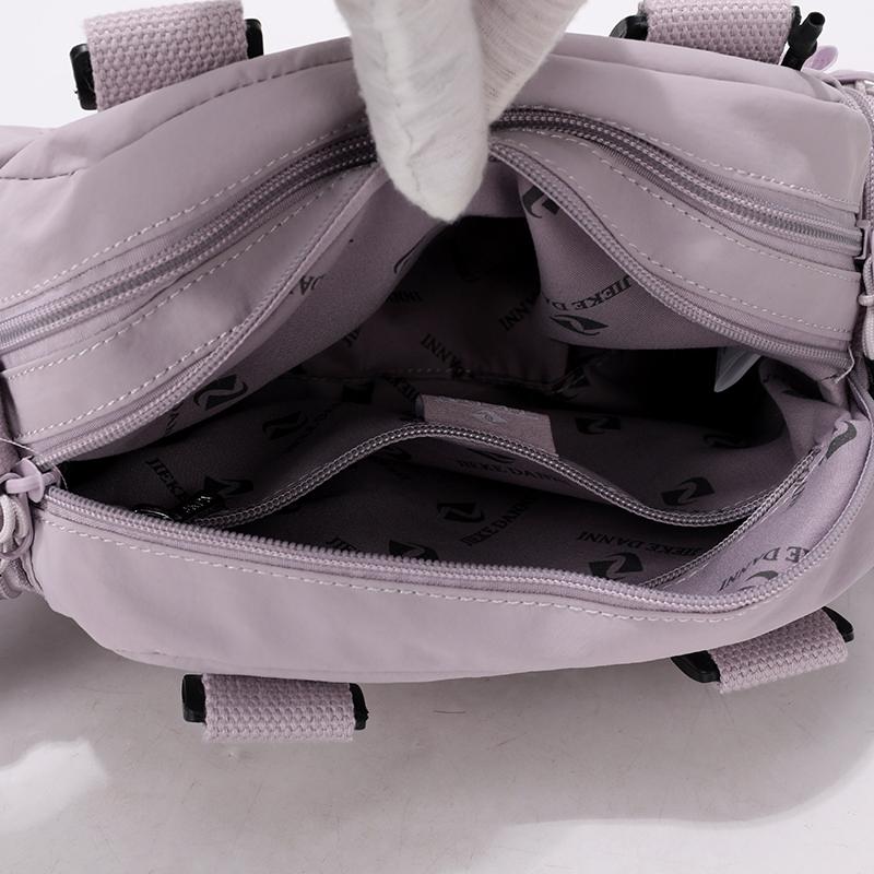Multi Pocket Nylon Handbag Casual Crossbody Bag for Women