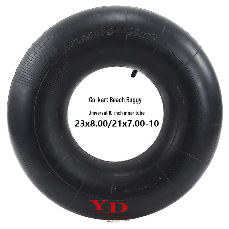 All-Terrain Vehicle (ATV) 10-Inch Tire Inner Tube for Four-Wheeled Beach Kart 23x8.00/21x7.00-10 Inner Tube (Universal 10 inch)