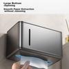 Baihan Bathroom Tissue Box, Toilet Paper Holder, Toilet Paper Dispenser, Paper Towel Rack, No Drilling Required, Bathroom Accessory
