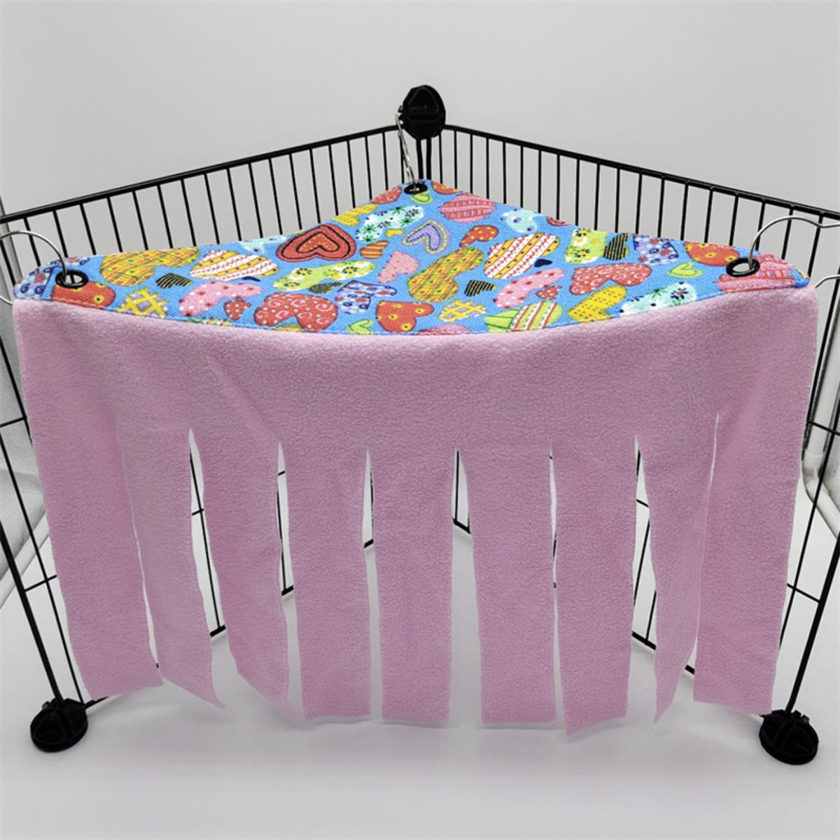 

Кисточка Полоска Палатка-укрытие для питомца для морской свинки, хомяка, ежа, гамак, подвесная кровать, угловое гнездо, коврик style3