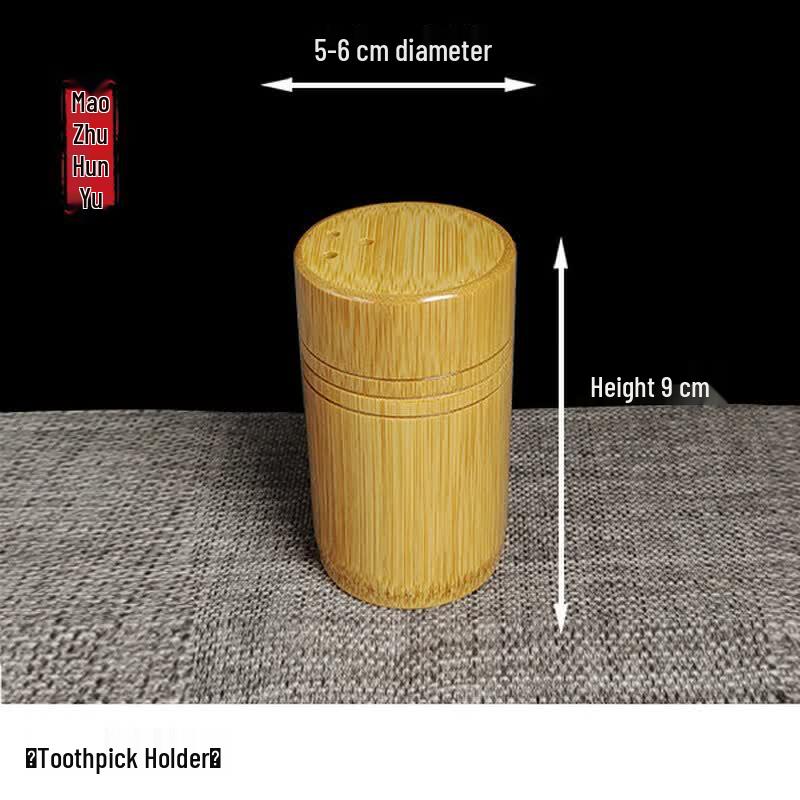 Bamboo Chopstick and Toothpick Holder