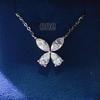 4 carat moissanite necklace