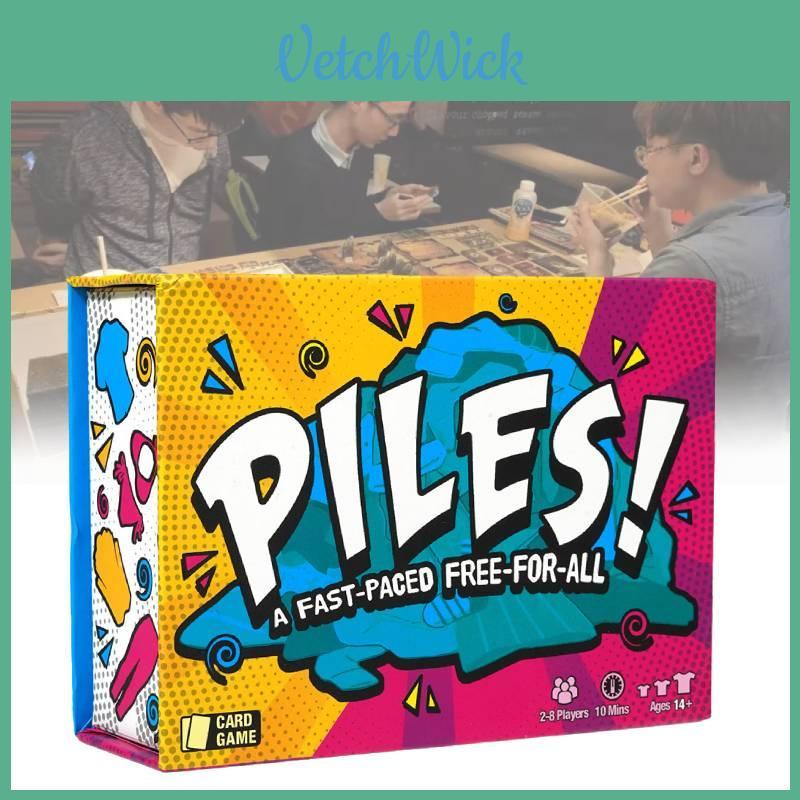 For Fast Paced Free For All Piles Card Games Family Kids Board Game Gift Party