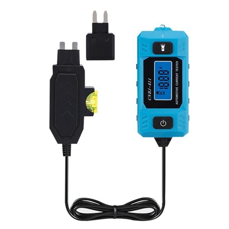 CNBJ-611 Car Fuse Current Tester Tool With Battery Fault Tester Leakage Analyzer Automotive Fuse Current Tester