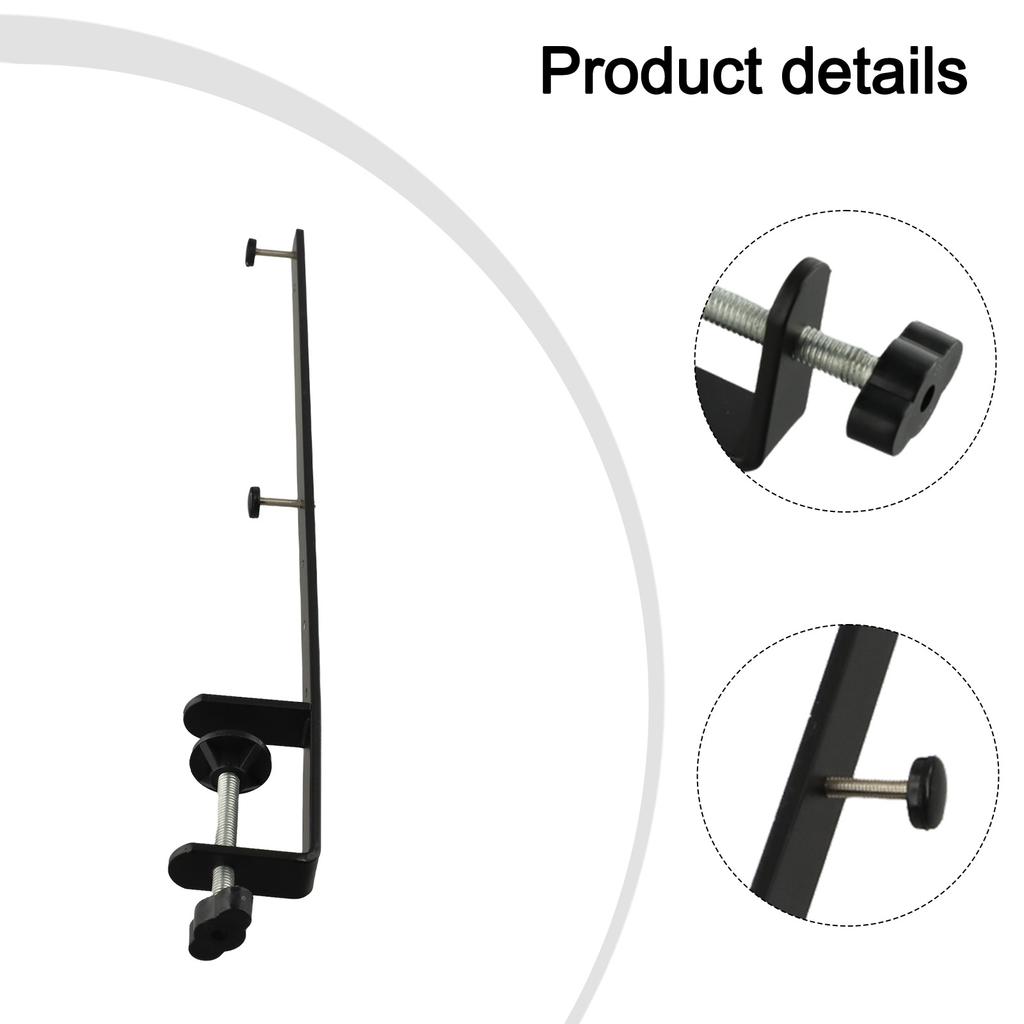 Desk Clamp For Pegboard Use Power Tool Accessory Extended Desk Clamp User-Friendly Installation Adjustable Positioning