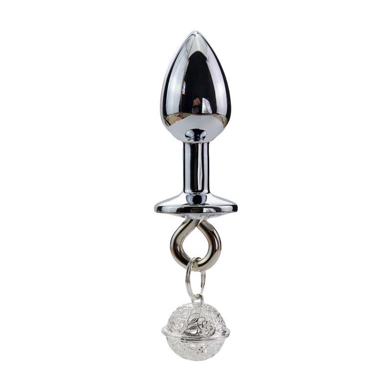 Adjustable SM Nipple Clamps & Bell Butt Plug Set for Adult Pleasure