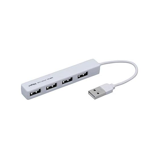 Digio2 USB2.0 4-портовый концентратор Super Slim Белый UH-2354W