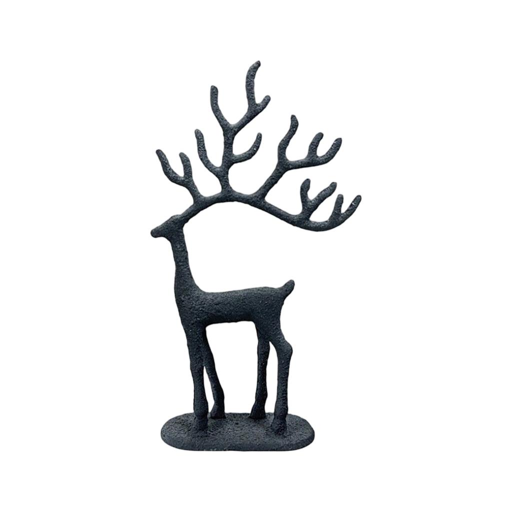 Christmas Elk Ornaments Desktop Table Christmas Decoration Metal Crafts