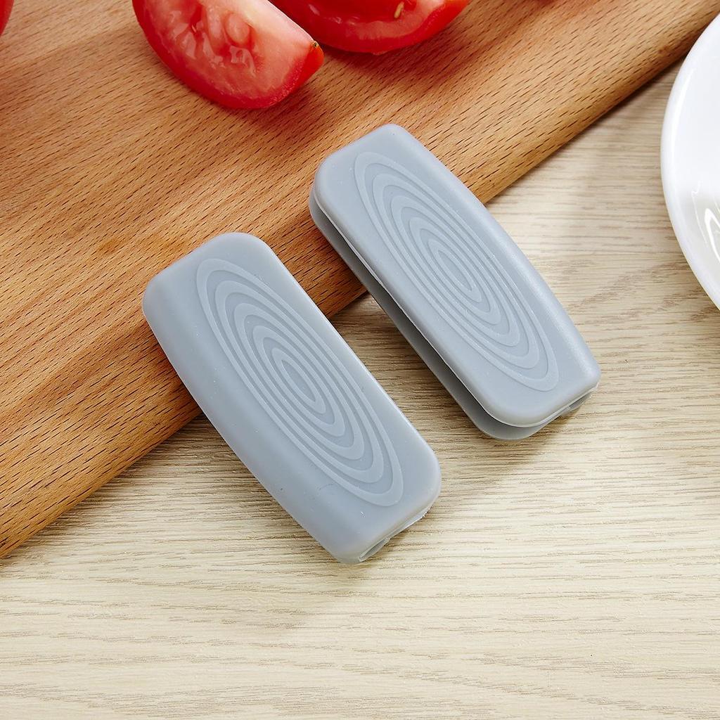 Silicone Heat-Resistant Bowl & Plate Clip - Steamed Vegetable Grabber Kitchen Tool