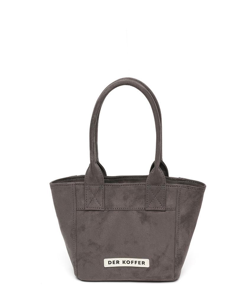 Der Koffer Shopper Suede [Charcoal]_Mini