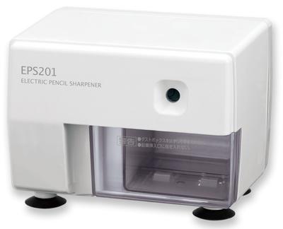 Asmix Asuka Electric Pencil Sharpener, White, EPS201W
