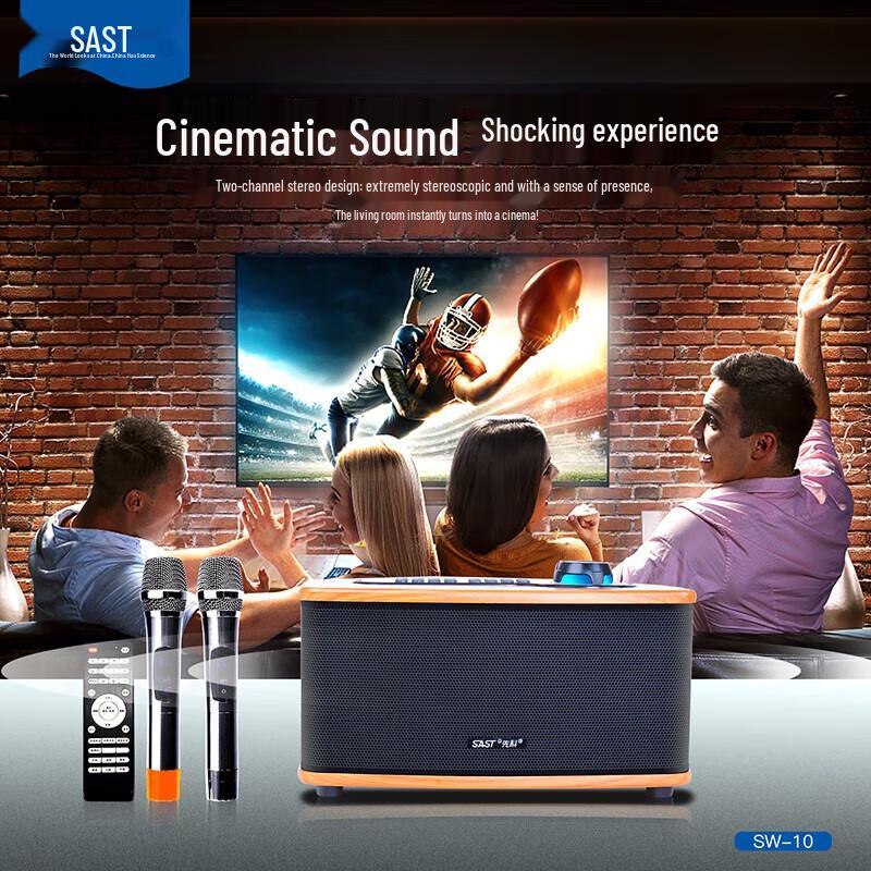 SAST SW-10 Wireless KTV Karaoke Speaker System