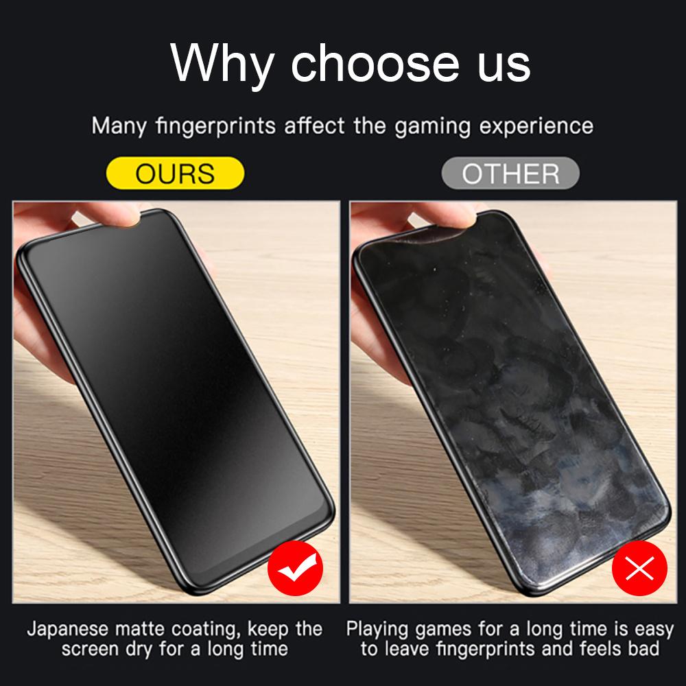 Matte Screen Protector For Xiaomi Redmi 13C Note 13 Pro 5G 12 11 10 9 8 7 10C 12C  10A 9T 9A 9C A3 A2 A1 9s 10s Tempered Glass