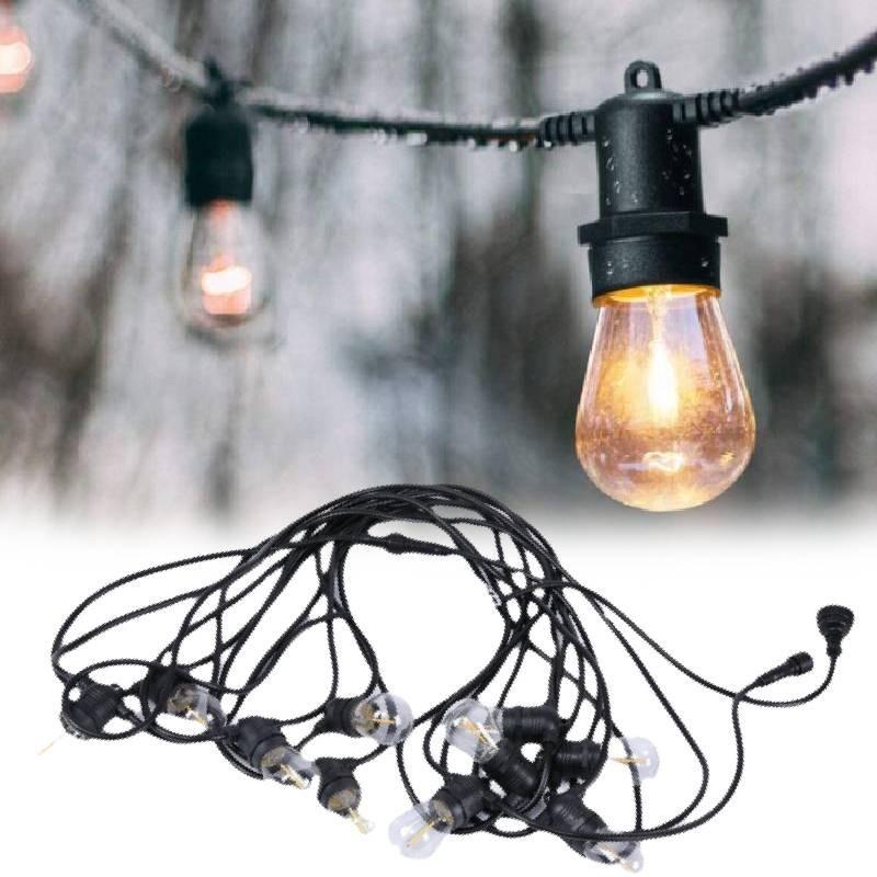 Vibrant Outdoor String Lights S14 For Camping Festivities And Garden Decor